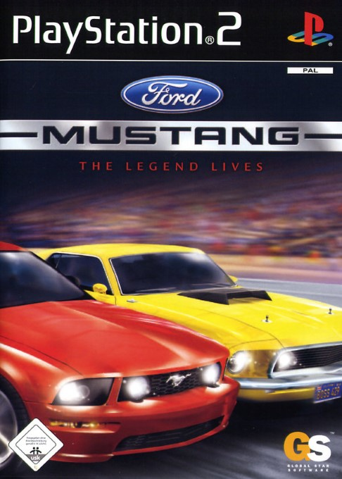Ford Mustang - The Legend Lives — box-2D (DE)