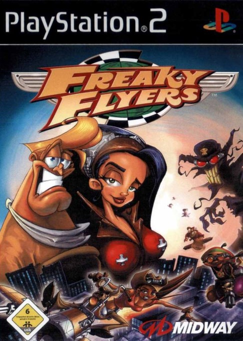 Freaky Flyers — box-2D (DE)