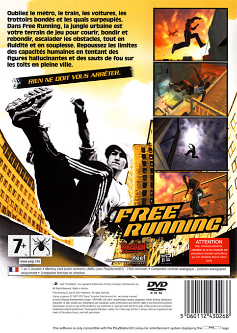 Free Running — box-2D-back (FR)