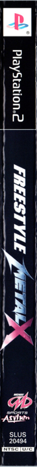 Freestyle Metal X — box-2D-side (US)