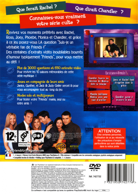 Friends - The One With All The Trivia — box-2D-back (FR)