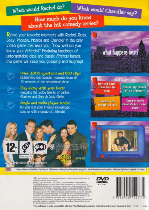 Friends - The One With All The Trivia — box-2D-back (EU)