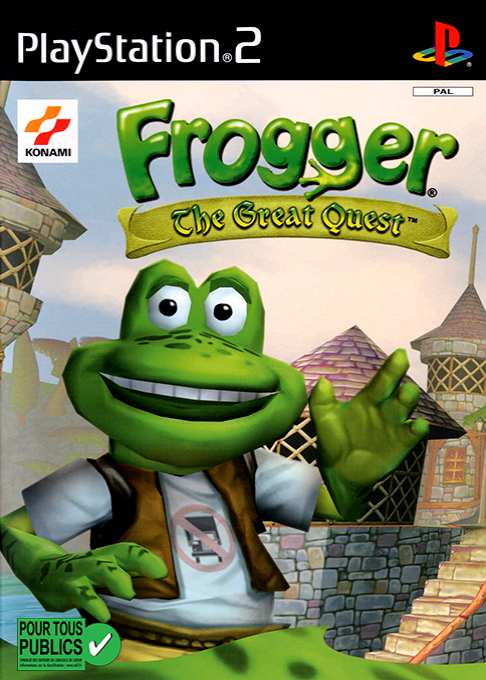 Frogger - The Great Quest — box-2D (FR)