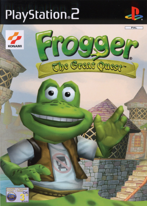 Frogger - The Great Quest — box-2D (EU)
