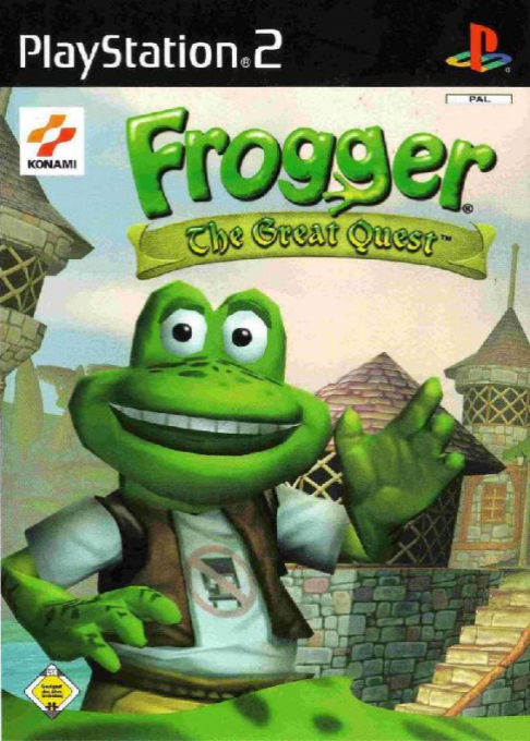 Frogger - The Great Quest — box-2D (DE)