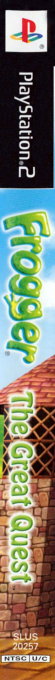 Frogger - The Great Quest — box-2D-side (US)