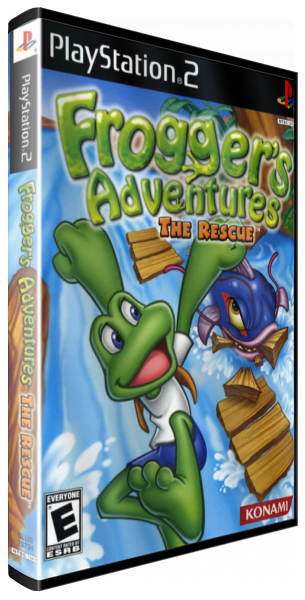 Frogger's Adventures - The Rescue — box-3D (US)