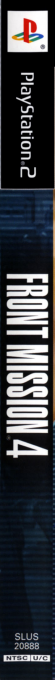 Front Mission 4 — box-2D-side (US)