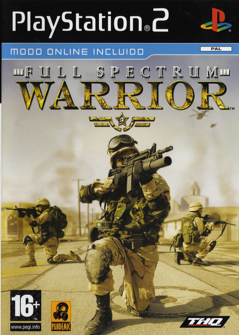 Full Spectrum Warrior — box-2D (EU)