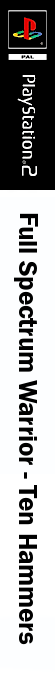 Full Spectrum Warrior - Ten Hammers — box-2D-side (DE)