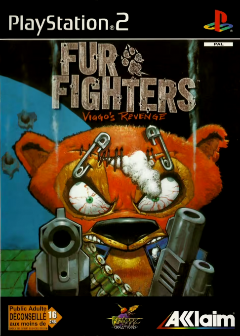 Fur Fighters - Viggo's Revenge — box-2D (FR)