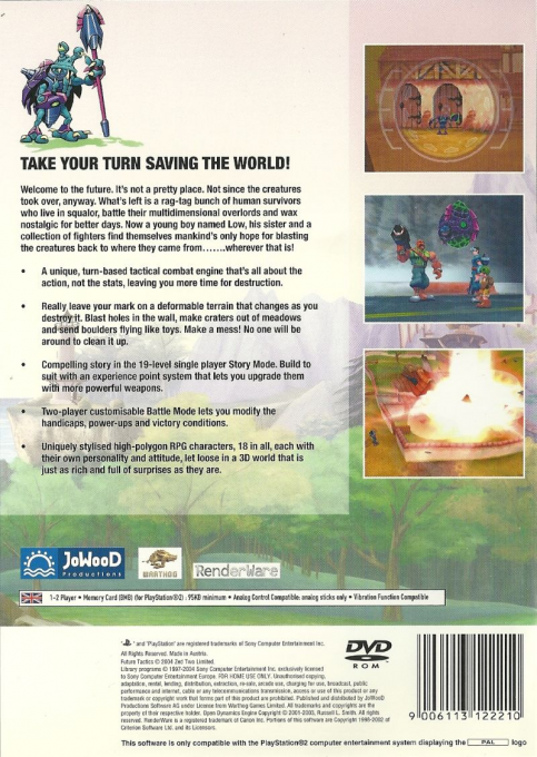 Future Tactics - The Uprising — box-2D-back (EU)