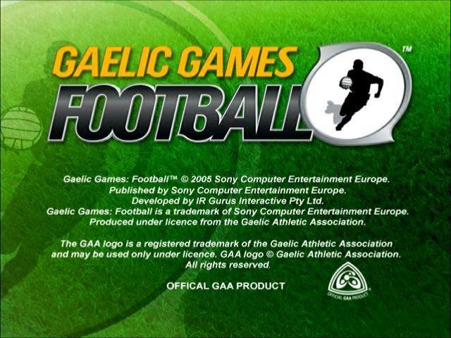 Gaelic Games - Football — sstitle (WOR)