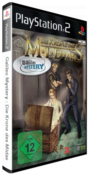 Galileo Mystery - The Crown Of Midas — box-3D (DE)