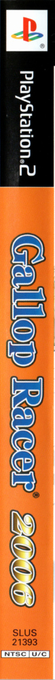 Gallop Racer 2006 — box-2D-side (US)