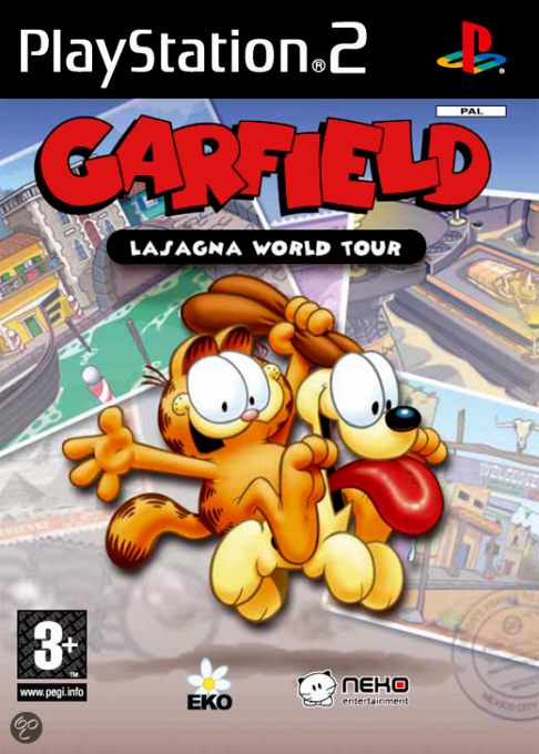 Garfield Lasagna World Tour — box-2D (FR)