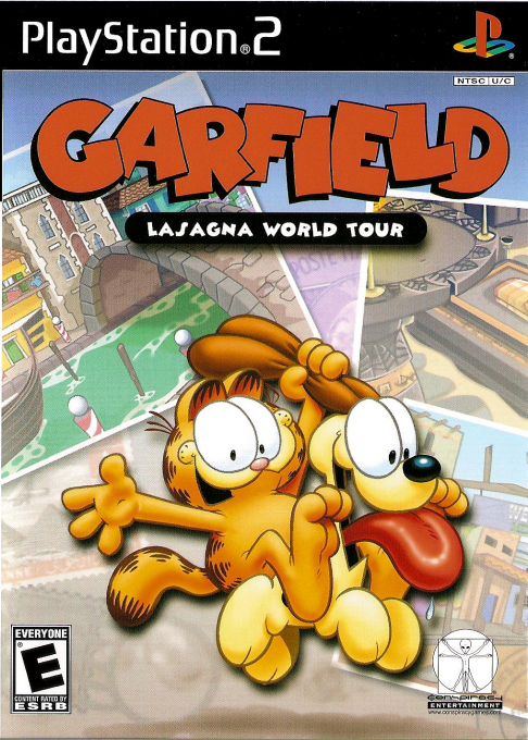 Garfield Lasagna World Tour box art