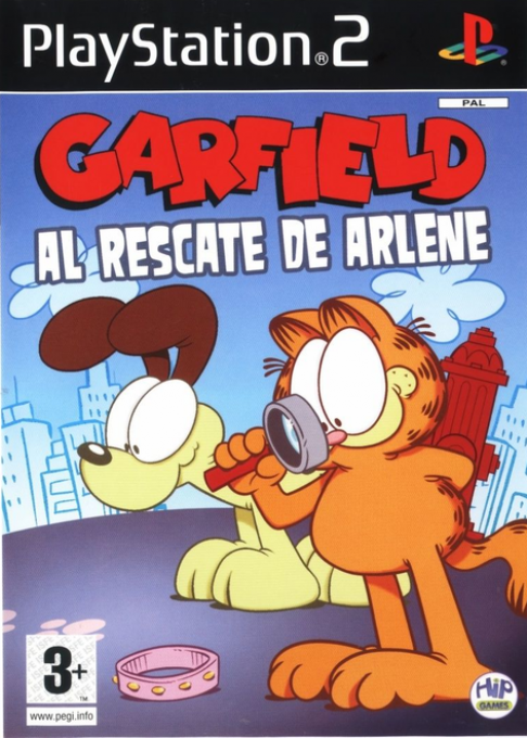 Garfield - Saving Arlene — box-2D (SP)