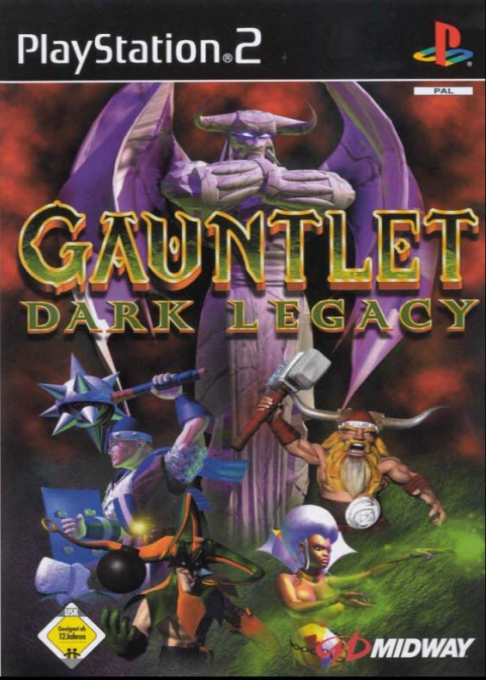 Gauntlet - Dark Legacy — box-2D (DE)