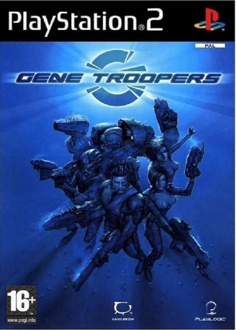 Gene Troopers — box-2D (SP)
