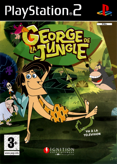 George of the Jungle — box-2D (FR)