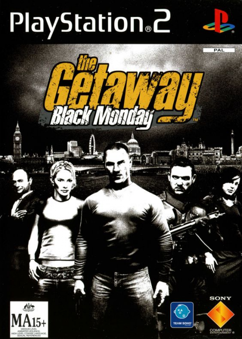 Getaway - Black Monday, The — box-2D (AU)