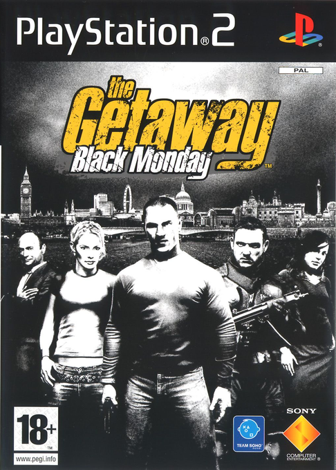 Getaway - Black Monday, The — box-2D (SP)
