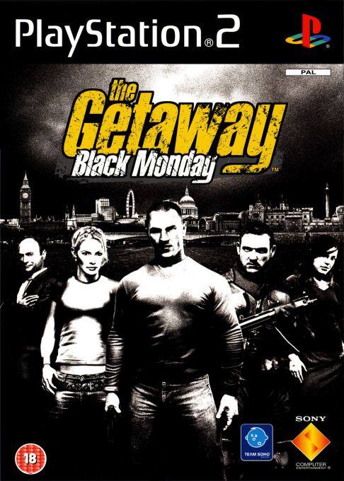 Getaway - Black Monday, The — box-2D (EU)