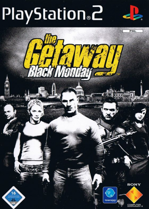 Getaway - Black Monday, The — box-2D (DE)