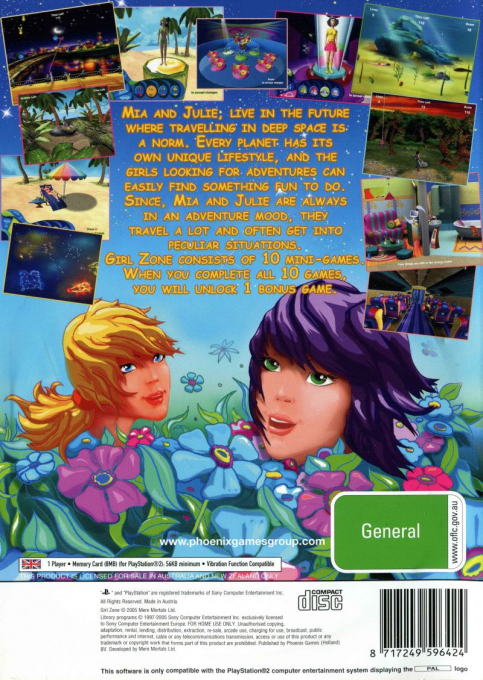 Girl Zone — box-2D-back (AU)