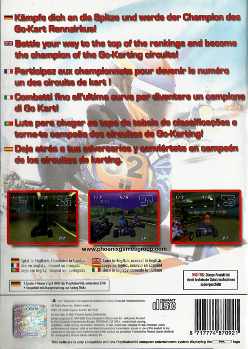 Go Kart Rally — box-2D-back (EU)