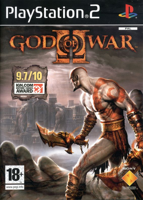 God Of War 2 — box-2D (EU)