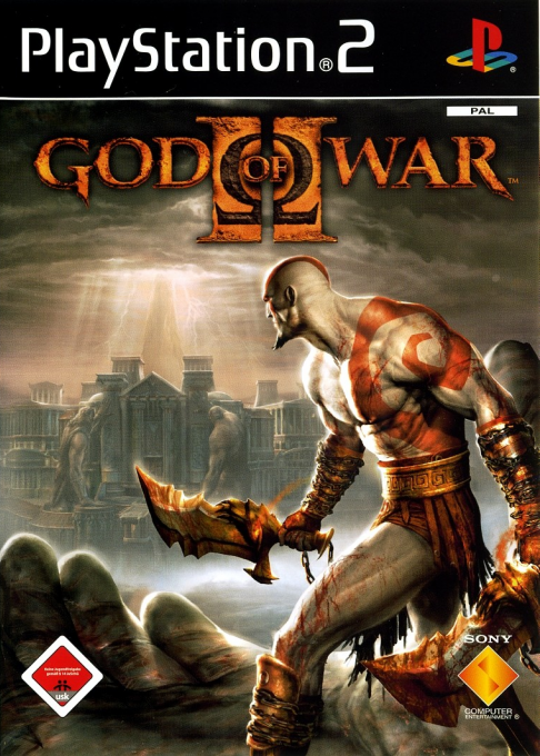 God Of War 2 — box-2D (DE)