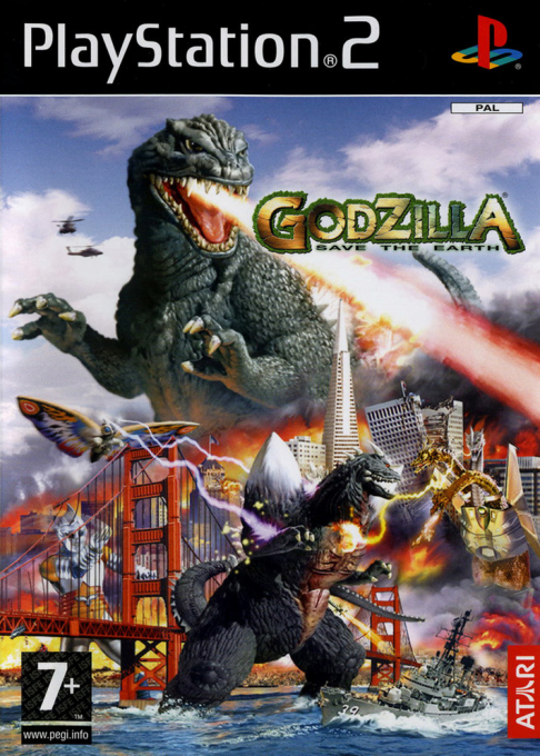 Godzilla - Save The Earth — box-2D (FR)