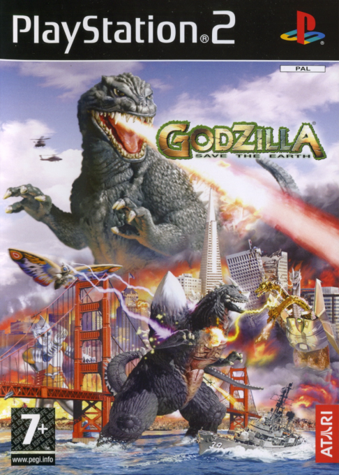 Godzilla - Save The Earth — box-2D (EU)
