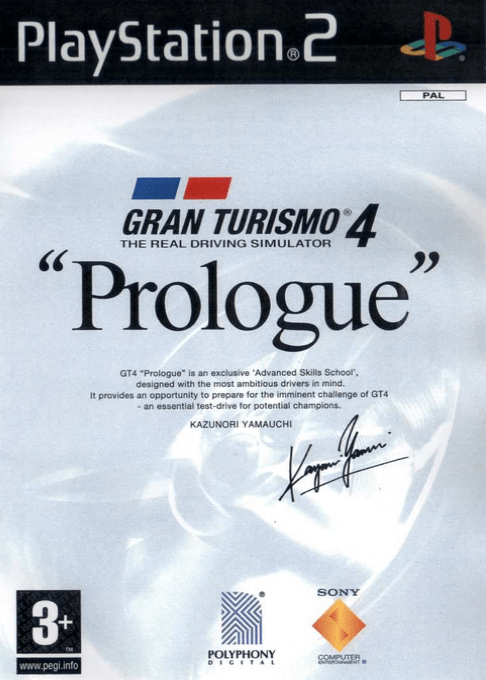 Gran Turismo 4 Prologue — box-2D (SP)