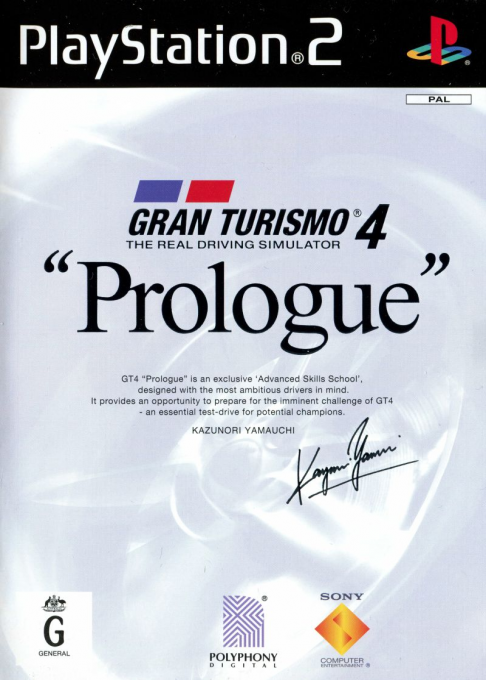 Gran Turismo 4 Prologue — box-2D (AU)