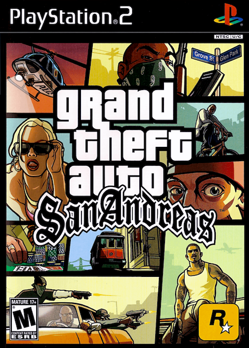 Grand Theft Auto - San Andreas box art