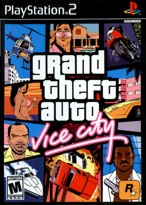 Grand Theft Auto - Vice City box art