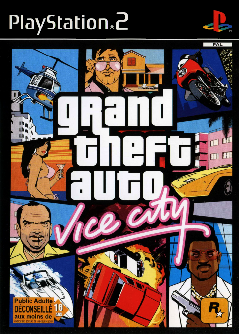 Grand Theft Auto - Vice City — box-2D (FR)