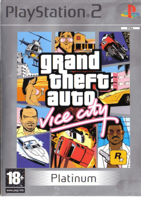 Grand Theft Auto - Vice City — box-2D (SP)