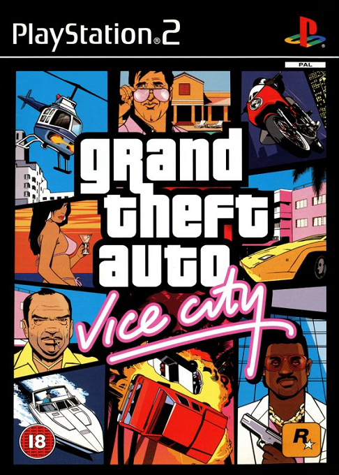 Grand Theft Auto - Vice City — box-2D (UK)
