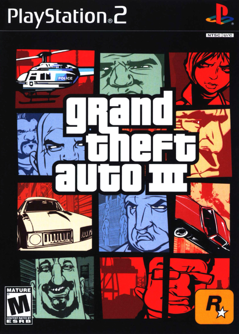 Grand Theft Auto 3 box art