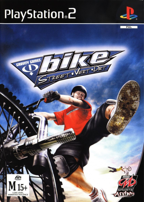 Gravity Games - Bike Street, Vert, Dirt — box-2D (EU)