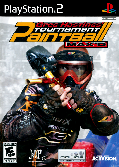 Greg Hasting's Tournament Paintball Max'd box art