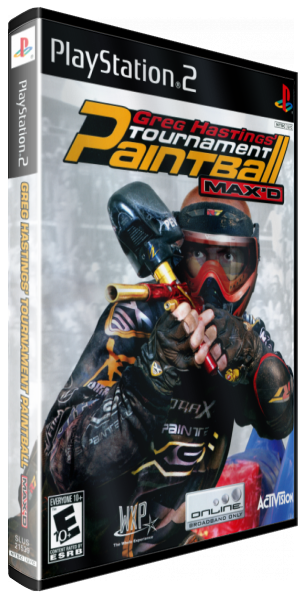 Greg Hasting's Tournament Paintball Max'd — box-3D (US)