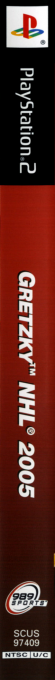 Gretzky Nhl 2005 — box-2D-side (US)