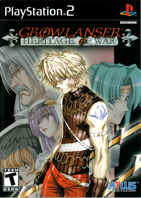 Growlanser - Heritage Of War box art