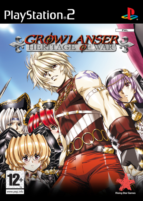 Growlanser - Heritage Of War — box-2D (EU)
