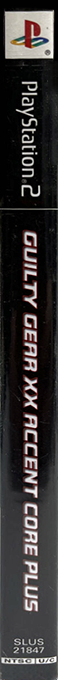 Guilty Gear Xx Accent Core Plus — box-2D-side (US)